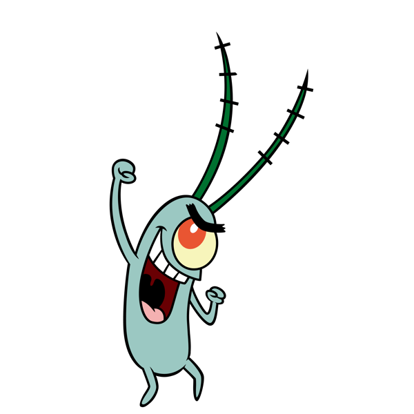 Plankton Svg, Spongebob Svg, Spongebob Unique Designs, Squidward Tentacles  Svg, Patrick Star Svg, Instant download