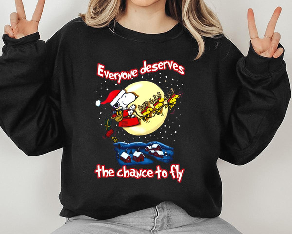 The Everyone Deserves The Chance To Fly Snoopy Christmas3 (1).jpg