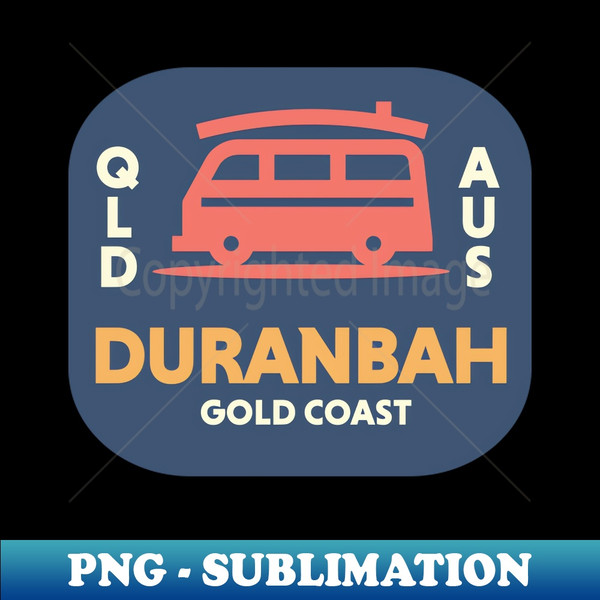 BT-20231107-6082_Retro Surfing Emblem Duranbah Gold Coast Australia  Vintage Surfing Badge 1207.jpg