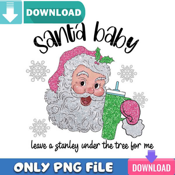 Santa Baby Tumbler