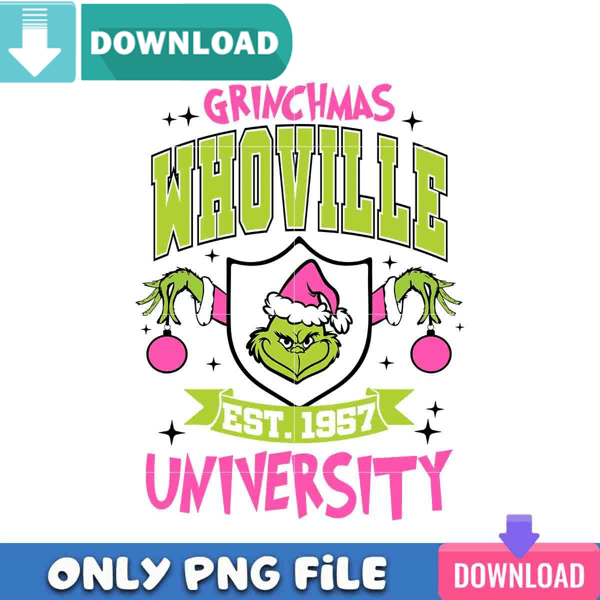 Pink Grinchmas Whoville PNG Perfect Sublimation Design Download.jpg