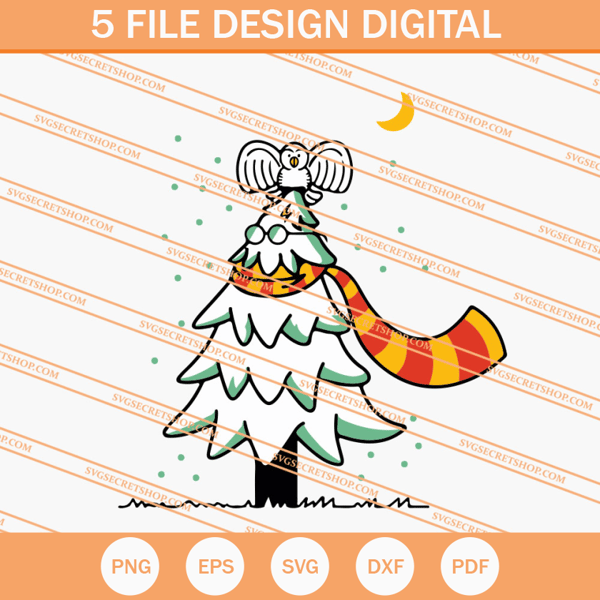 Accio Xmas Tree SVG, Accio SVG, Xmas Tree SVG - SVG Secret Shop.jpg