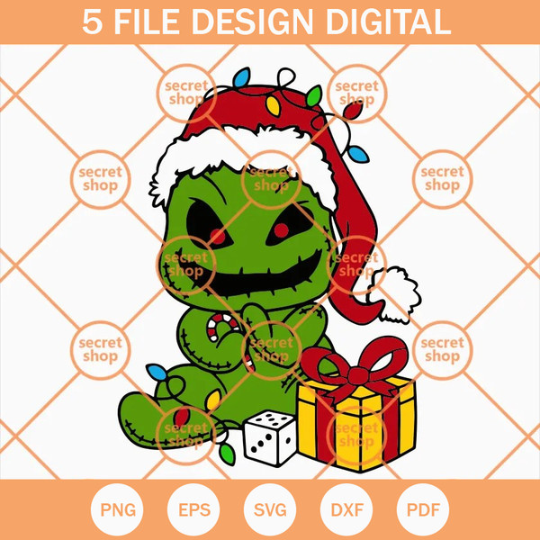 Baby Oogie Boogie Christmas SVG, Christmas SVG, Oogie Boogie SVG, The Nightmare Before Christmas SVG - SVG Secret Shop.jpg