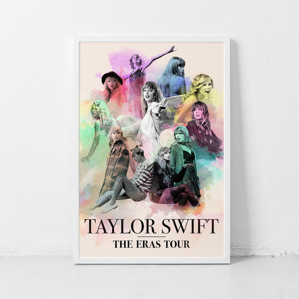 Taylor Swift Poster, Drawing Taylor Swift Album Poster Print - Inspire  Uplift