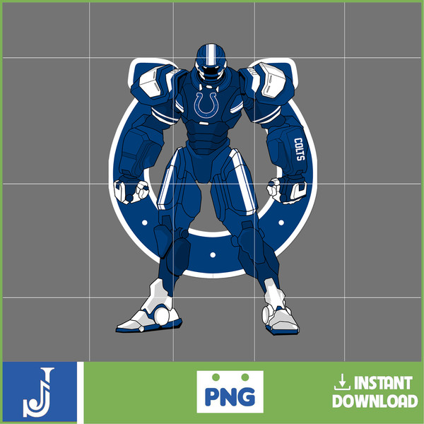 NFL Robot Football Team Png, Robot NFL Football Teams Png, Game Day Png, Football Season Png (13).jpg