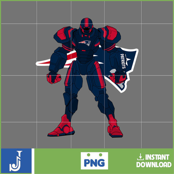 NFL Robot Football Team Png, Robot NFL Football Teams Png, Game Day Png, Football Season Png (14).jpg