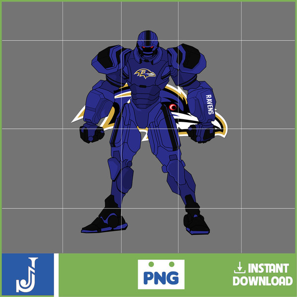 NFL Robot Football Team Png, Robot NFL Football Teams Png, Game Day Png, Football Season Png (16).jpg