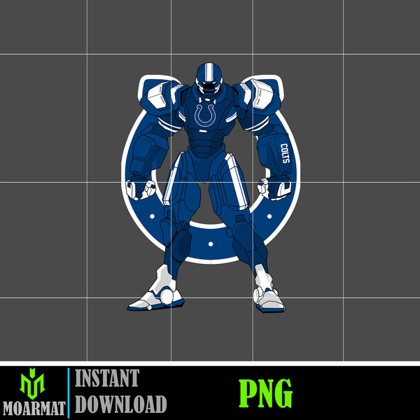 NFL Robot Football Team Png, Robot NFL Football Teams Png, Game Day Png, Football Season Png (13).jpg