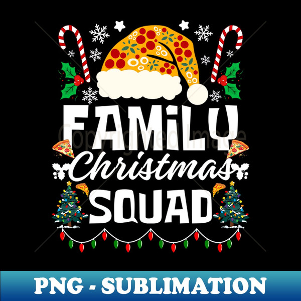 XS-20231111-11727_Funny Family Christmas 2023 Matching Foodie Squad Santa Pizza Hat 5045.jpg