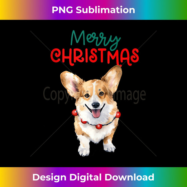 MH-20231112-3773_Merry Christmas Welsh Corgi Happy, Cute Dog, Funny Tee Tank Top 1.jpg