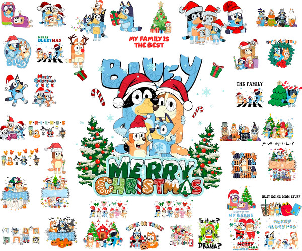 Bluey Christmas Svg Png.jpg