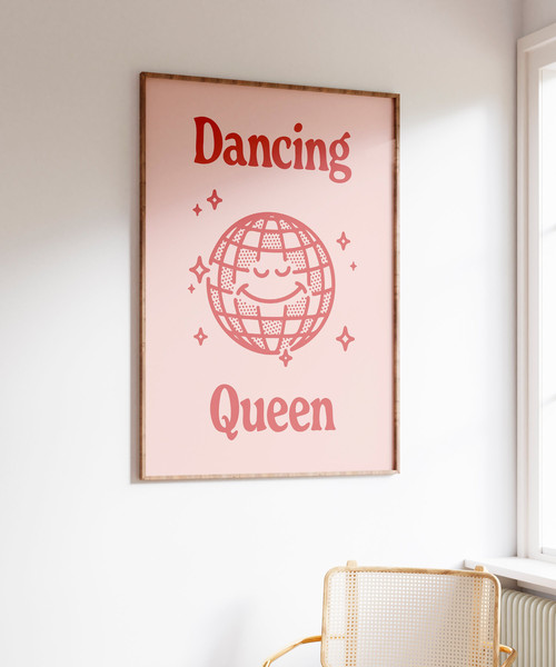 Wall Art Print, Dancing Queen