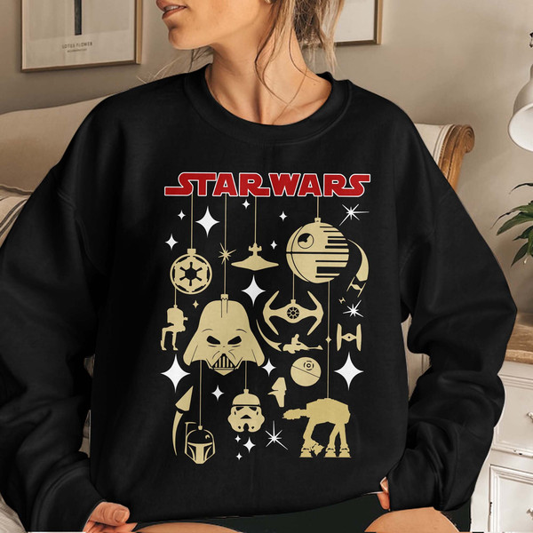 Star Wars Christmas Shirt, Christmas Gift, Disney Christmas Shirt, Star Wars Family Shirt, Merry Christmas Unisex T Shirt Sweatshirt Hoodie 3.jpg