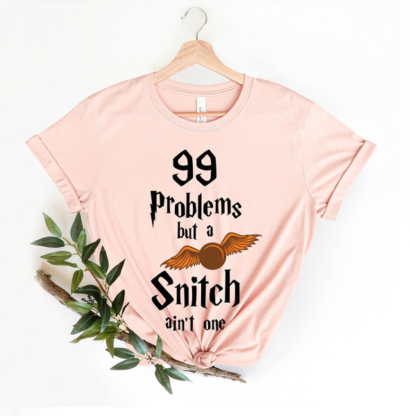 99 Problems Flying Ball Shirt, Wizard School Shirt, Wizard Wand, Wizard Glasses, Wizard Castle, Book Lovers Clothing, Bookworm, Bookish Tee.jpg