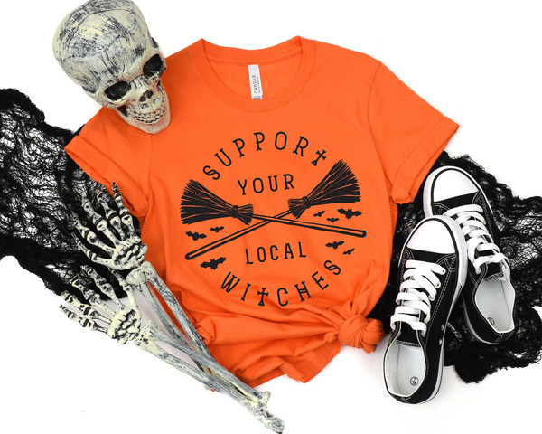 Support Your Local Witches Shirts, Sanderson Sisters Shirt, Spooky Season, Halloween Party, Witch Shirts, Happy Halloween Shirt, Witch Broom.jpg