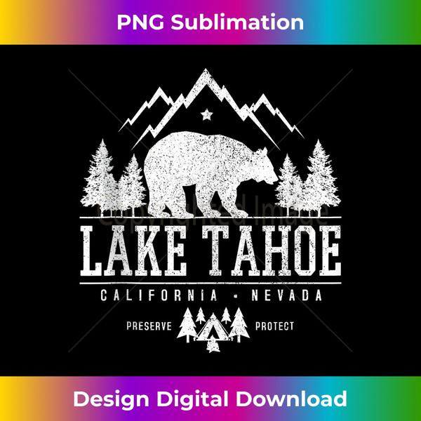 PW-20231115-4386_Lake Tahoe California - Bear Mountains Nature Camping Gift Tank Top.jpg