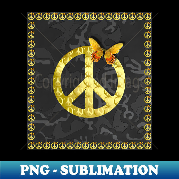 RQ-20231115-8276_Luxury Golden Peace Symbol Butterfly 3D Graphic 4274.jpg