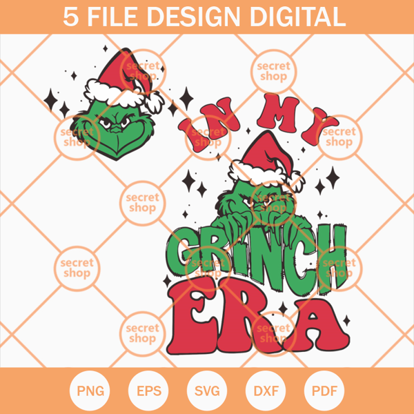 In my Grinch Era SVG, Grinch Head SVG, Xmas Holiday SVG - SVG Secret Shop.jpg