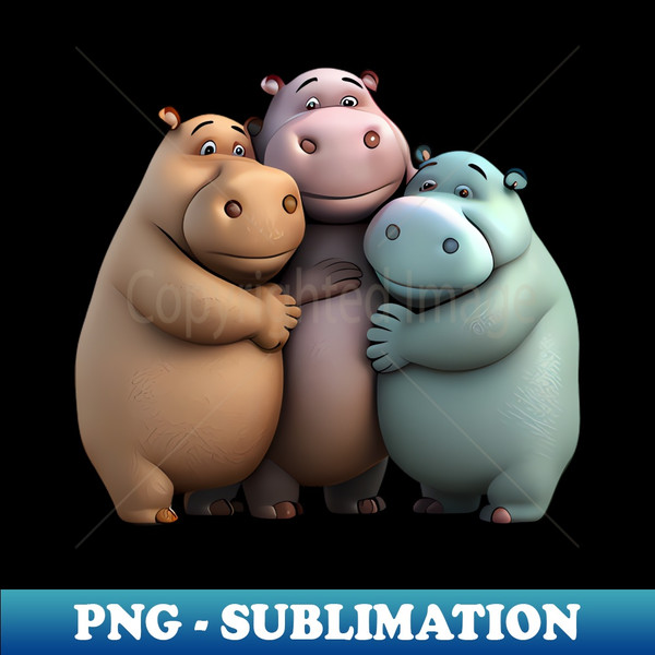 AB-20231116-13898_Three Cartoon Hippo Hugging 3539.jpg