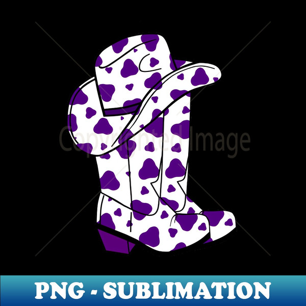 NS-20231117-28798_PURPLE Cow Spots Cowboy Hat And Boots 1146.jpg