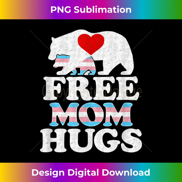 KB-20231118-877_Free Mom Hugs Tshirt T-shirt Women Trans Pride Mama Bear 1130.jpg