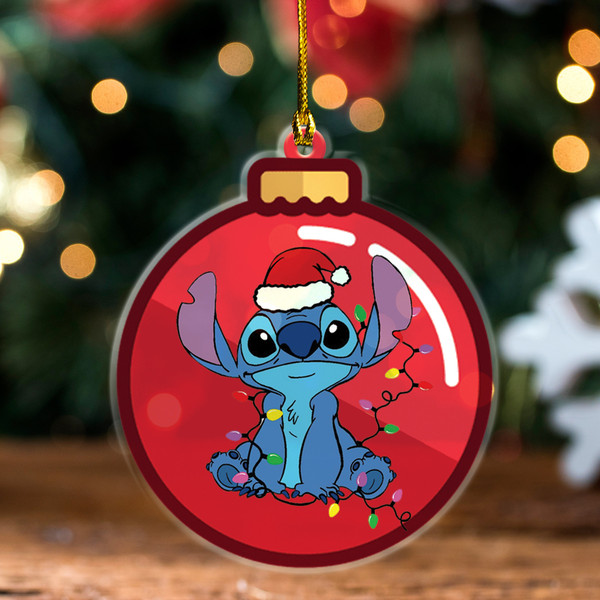 Personalized Stitch Ornament, Disney Stitch Ornament, Stitch - Inspire  Uplift