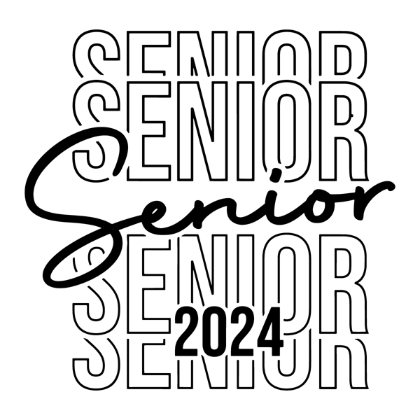 Senior 2024 SVG, Class of 2024 SVG, Graduation 2024 SVG, Hig Inspire