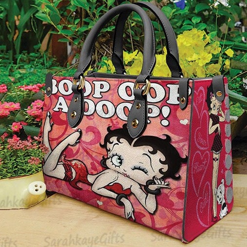 Betty Boop bag and handbag, Betty boop shirt gift, Betty boop wallet, Betty boop purse, Betty boop shoulder bag, Gift for her 7.jpg