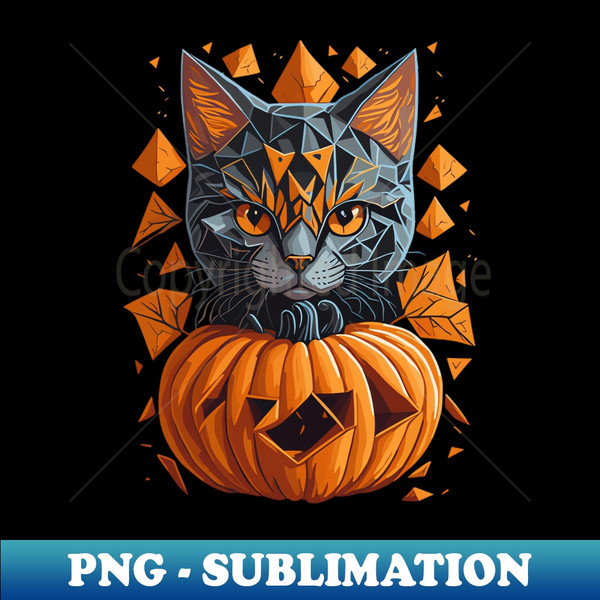 NN-20231119-18871_Geometric Halloween Cat on Pumpkin 7269.jpg