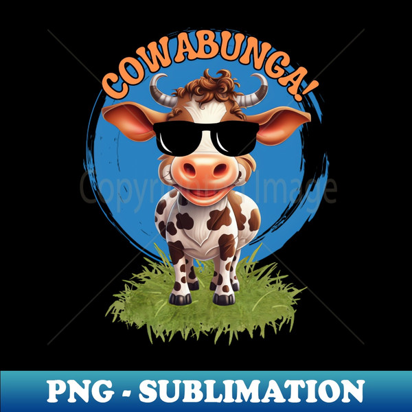 OE-20231119-11242_Cute Funny cow with sunglasses saying Cowabunga 6420.jpg