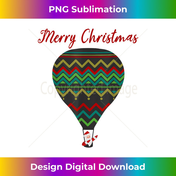 MU-20231119-6052_Merry Christmas Dabbing Santa Claus flying a Hot Air Balloon 3003.jpg