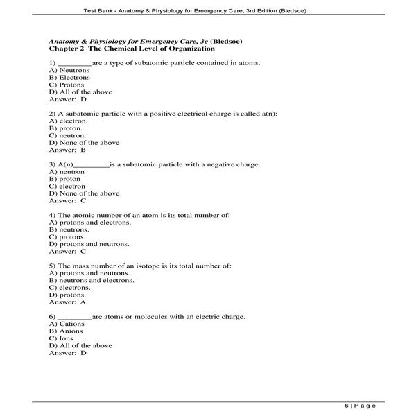 Anatomy & Physiology for Emergency Care, 3rd Edition (Bledsoe) Test Bank-1-10_00008.jpg