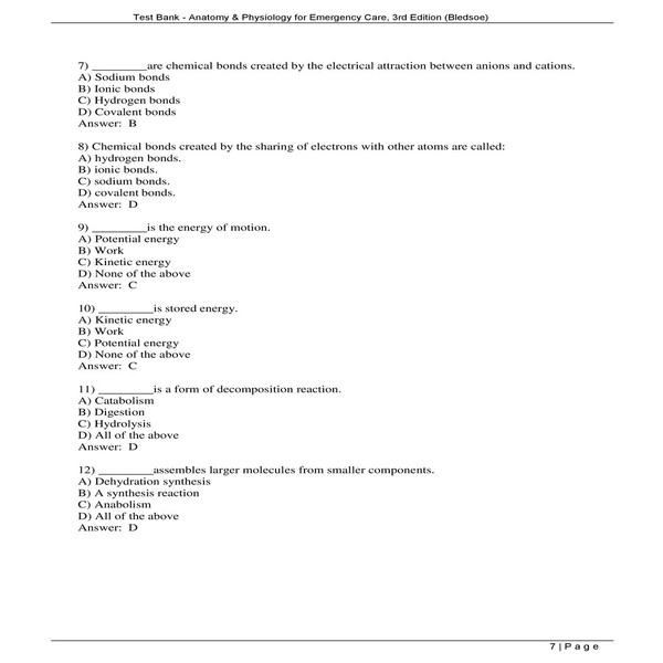 Anatomy & Physiology for Emergency Care, 3rd Edition (Bledsoe) Test Bank-1-10_00009.jpg