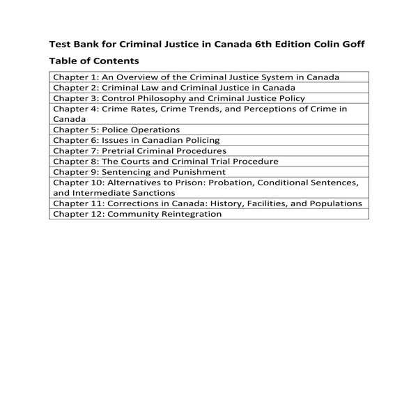 Criminal Justice in Canada 6th Edition Colin Goff TEST BANK-1-10_00002.jpg