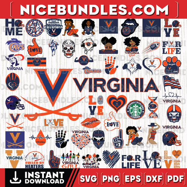 58 Files Virginia Cavaliers Team Bundle Svg, Virginia Cavaliers Svg, NCAA Teams svg, NCAA Svg, Png, Dxf, Eps, Instant Download-sport.jpg