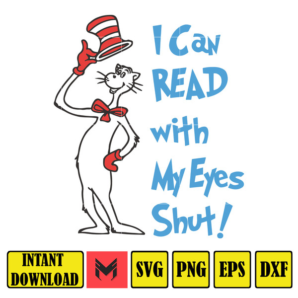 Dr Seuss Svg, Cat In The Hat SVG, Dr Seuss Hat SVG, Green Eggs And Ham Svg, Dr Seuss for Teachers Svg, Cricut, Thing Svg (743).jpg