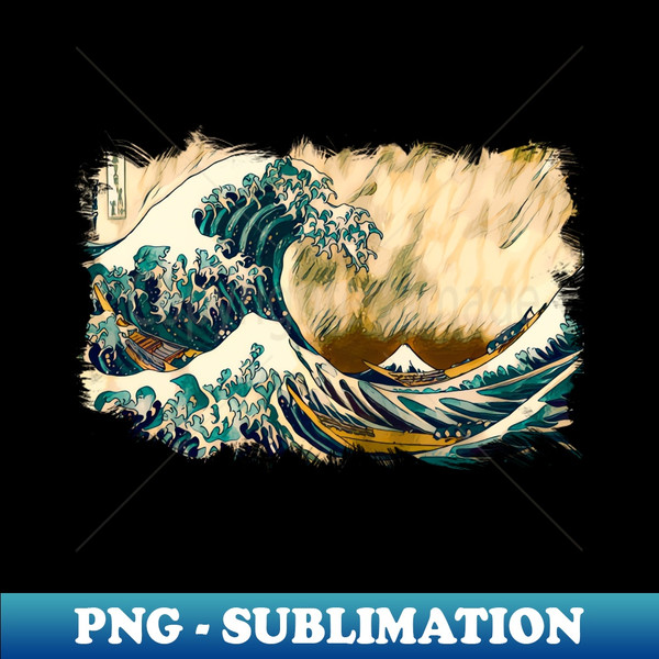 PK-20231122-38565_The Great Wave Off Kanagawa Abstract Ukiyo-e Hokusai Japanese Manga Art 9926.jpg