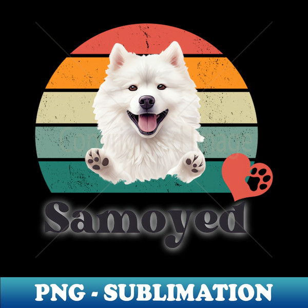 GS-20985_Samoyed retro sunset perfect for anyone that loves samoyed dogs 6946.jpg