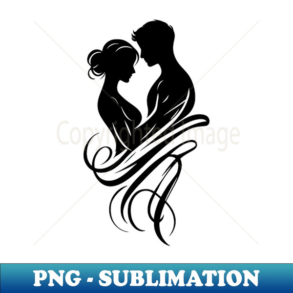 ON-15609_Lovers Embrace Minimalist Black and White Calligraphy Art 4131.jpg