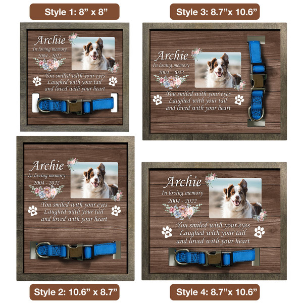 dog collars, pet memorial gift, dog memorial gifts, pet condolence gifts, cat memorial gifts, pet bereavement gifts, dog loss gift, pet loss gift, cat loss gift