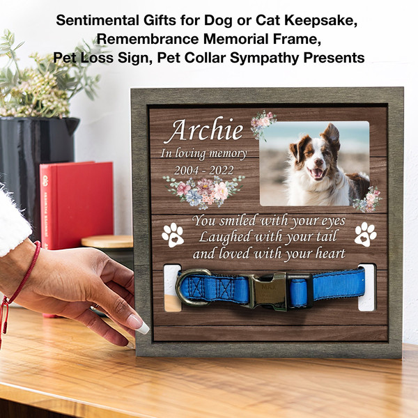 dog collars, pet memorial gift, dog memorial gifts, pet condolence gifts, cat memorial gifts, pet bereavement gifts, dog loss gift, pet loss gift, cat loss gift