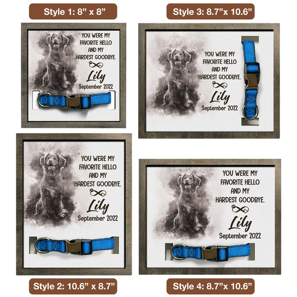 dog collars, pet memorial gift, dog memorial gifts, pet condolence gifts, cat memorial gifts, pet bereavement gifts, dog loss gift, pet loss gift, cat loss gift