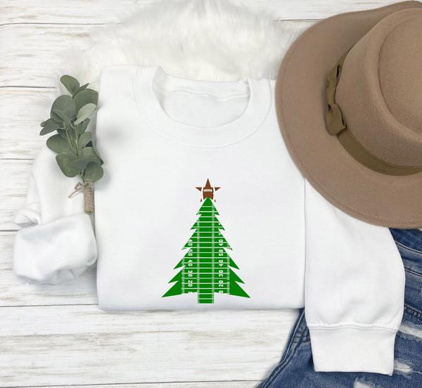 Christmas Baseball Tree Crewneck Sweatshirt Gift For Baseball Lovers, Christmas Baseball Shirt,Xmas Tree Sweater, Baseball Mom Shirt.jpg