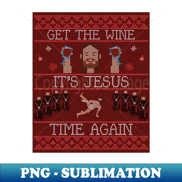 AH-15300_Ugly Christmas Sweater Funny Jesus Birthday Quote 2324.jpg