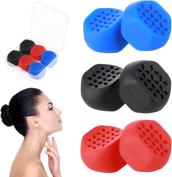 Jawline Exercise Ball - Jaw Exerciser 3 Pack with 3 Strengths