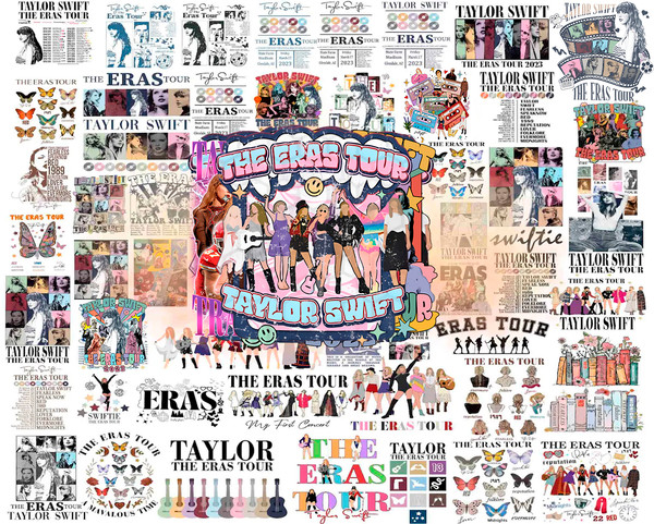 270 Taylor Swift Eras Tour Png Bundle, Taylor New Album Midnight Png