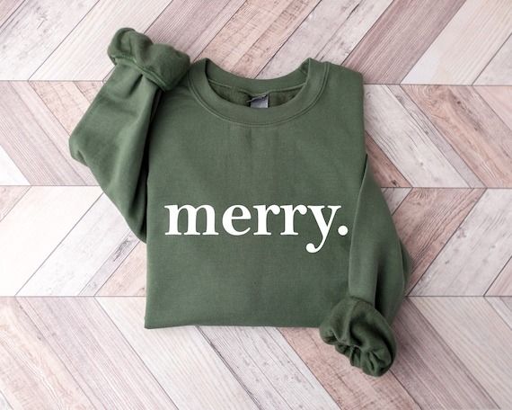 Christmas Sweatshirt, Merry Christmas Sweatshirt, Christmas Shirt for Women, Christmas Crewneck Sweatshirt, Holiday Sweater, Christmas Gift.jpg