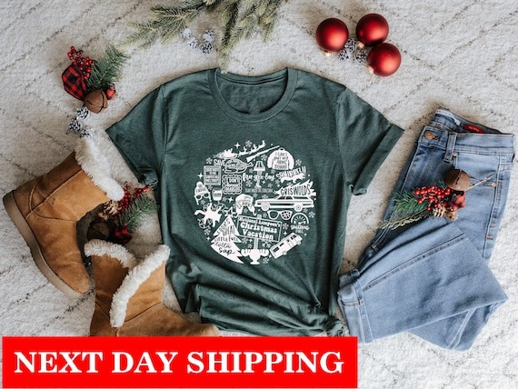 Christmas Vacation Shirt, Griswold Shirt, Christmas Party T Shirt, Matching Family Christmas Shirt, You Serious Clark Tee, Christmas Gift.jpg