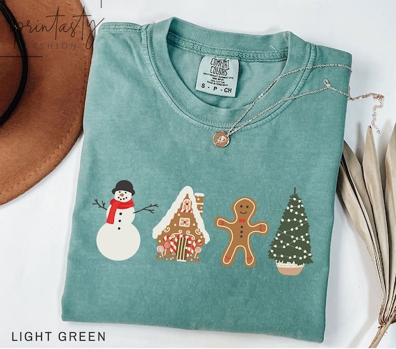 Cute Christmas t-shirt, Christmas little things shirt, Christmas shirt, holiday apparel, comfort color, iprintasty Christmas, Christmas tee.jpg