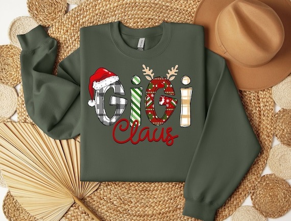 Gigi Claus Sweatshirt, Gigi Claus Crewneck, Gigi Claus Shirt, Grandma Sweater, Funny Christmas Sweatshirts, Christmas Gigi Gift,Grandma Gift.jpg